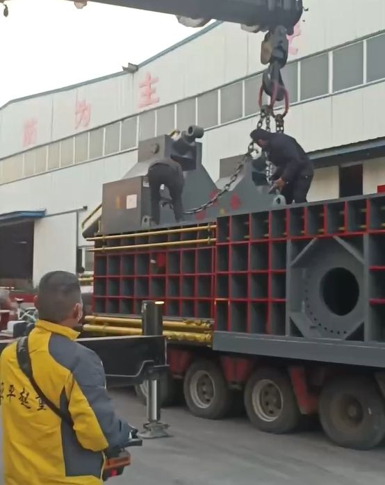 金屬打包機案例