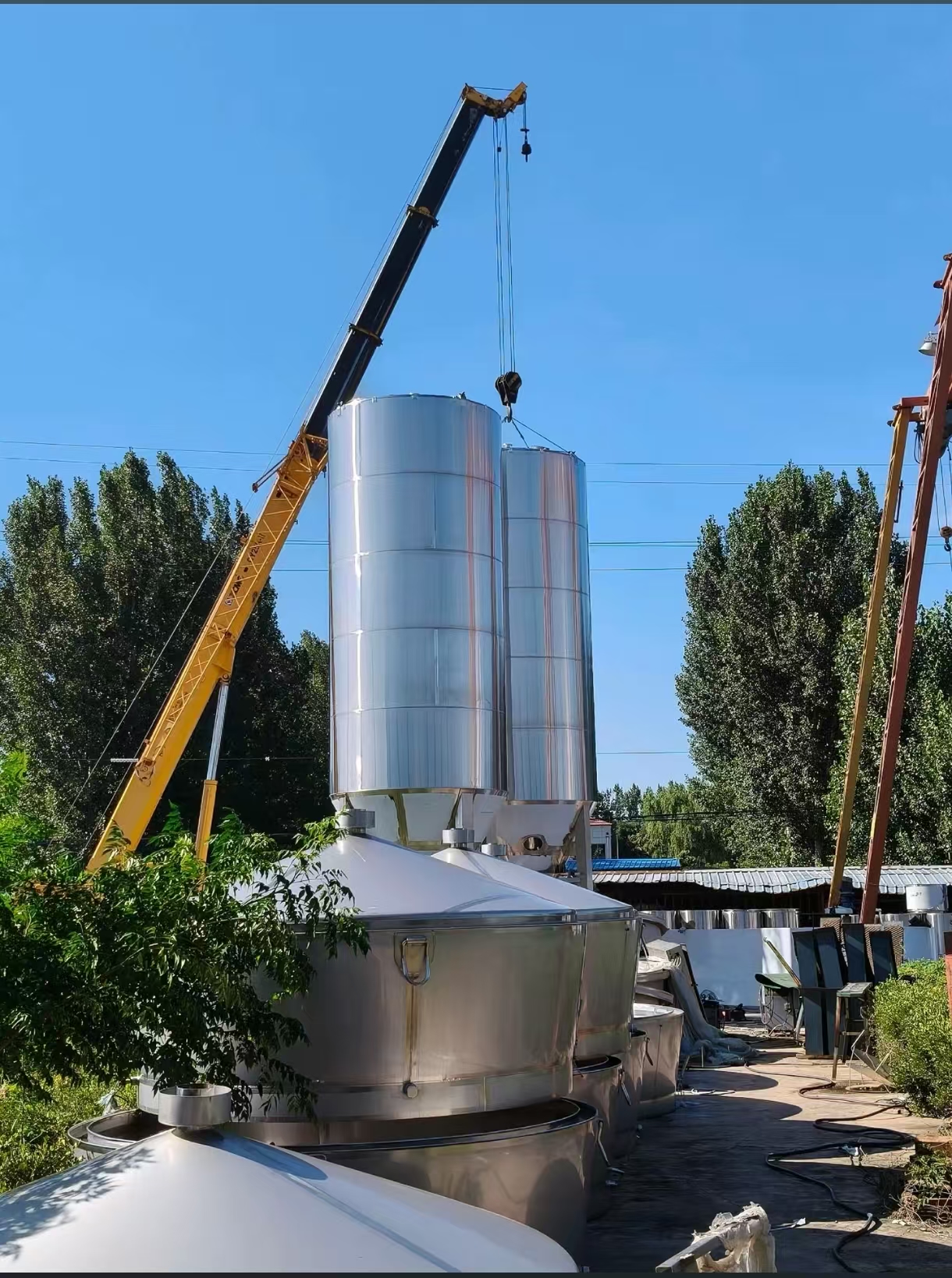 粉料倉，米糠倉，配粉倉，面粉配粉倉